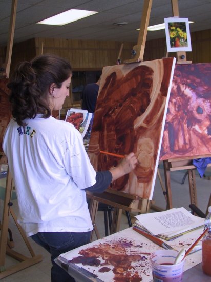 ACRYLIC PAINTING WORKSHOPS (REGISTER ON WEBSITE!)