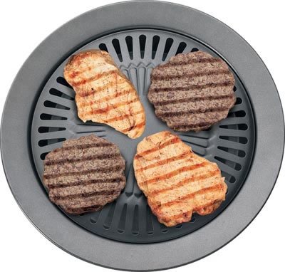KTGR5/00: Chefmaster Smokeless Indoor Stove Top Barbecue Grill-Cook Healthy for You and Your Family
