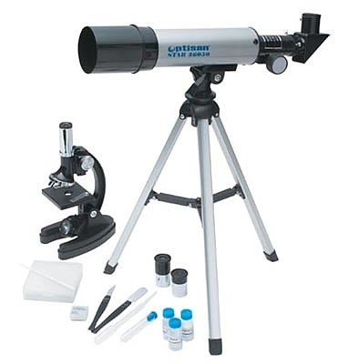 SPMICTEL: OPTISAN Telescope/Microscope Set/Sold Out-ETA N/A