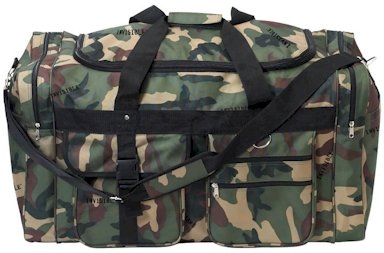LUXLTIC/00: Extreme Pac With Invisible Camo Pattern Polyester Tote Bag