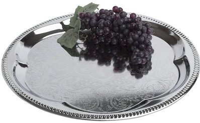 KTT2/00: Sterlingcraft 14" Round Serving Tray