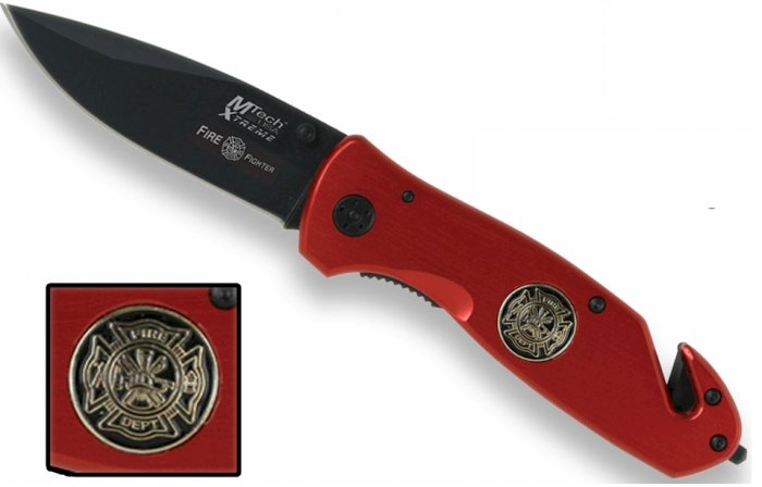 MX8017F: MTech Fire Fighter Rescue Responder Knife