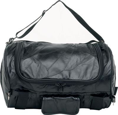 LUMBB16/00: GENUINE LEATHER MOTORCYCLE BARREL BAG