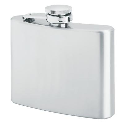 KTFLASK4/00: Wholesale Maxam Stainless Steel Quality Liquor Flasks -4 oz.