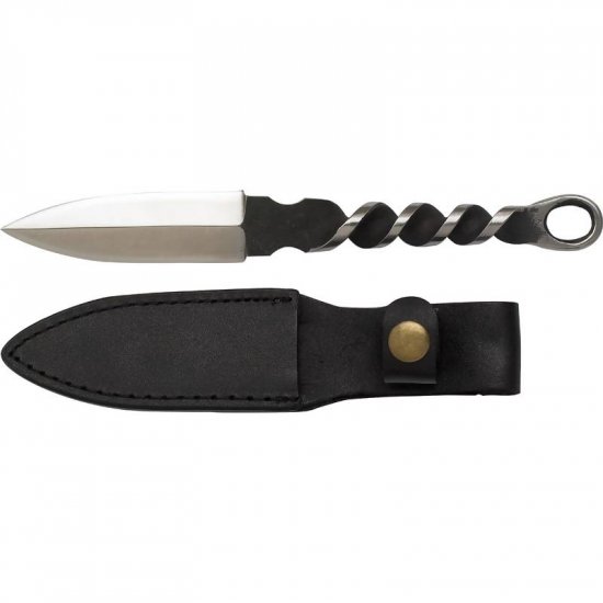 SKTWIST2: Maxam Handmade All Stainless Knife with a Unique Twist