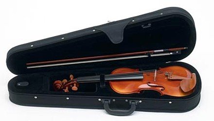HHFVIOLIN/00: SALE Maxam Full Size Violin with Bow and Case