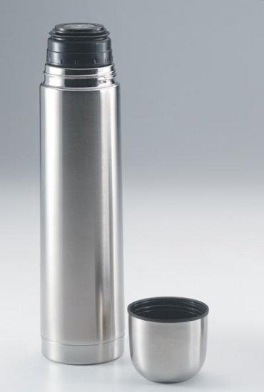 KTHERMONE: MAXAM Stainless Steel 1qt Vacuum Bottle Thermos