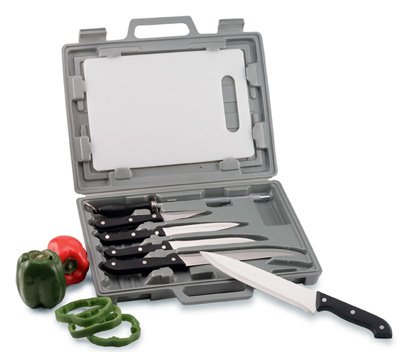 CT82/00: Maxam Knife Set with cutting board and Storage Case