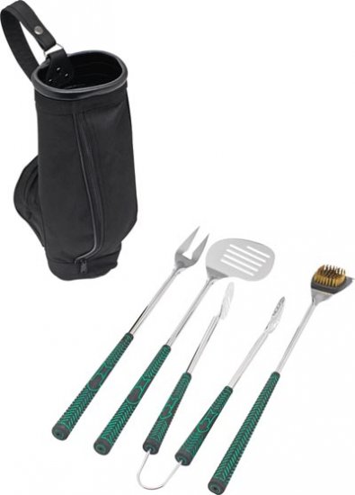 KTBQGOLF/00: Final Close Out SALE: CHEFMASTER 4 pc Golf BBQ Grill Tool Set - Great For Gifts OOS