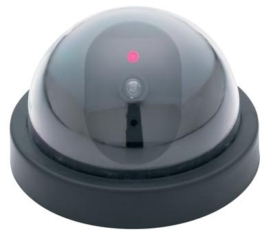 ELCAMERA2/00: Mitaki Japan Non-Functioning Low Profile Mock Security Camera