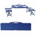 SPICNIC/00: Maxam® Foldable Travel Picnic Table - Picnics, camping, barbeques