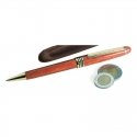 GFVP/00: Genuine Rosewood and Brass Executive Pen by Alex Navarre