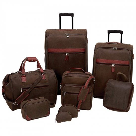 LUPVSET8/00: SALE-Gigi Chantal 8 pc Luggage Set
