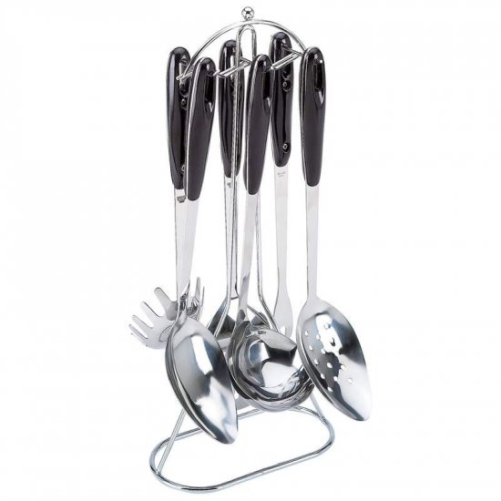 KTBL7/00: Chefmaster 7pc Stainless Steel Kitchen Utensil Set
