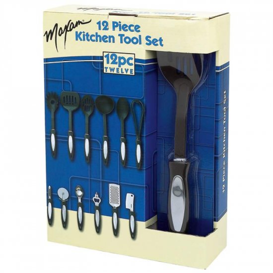 KTSS732: Maxam 12pc Kitchen Tool Set
