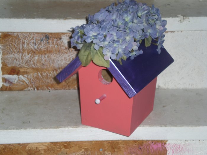 Mohawk Hydrangia Bird House