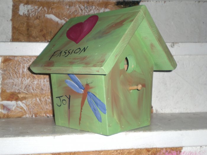 Peace and Joy is For The Birds! Custom House!