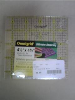 OmniGrid Fabric Ruler - 4.5" Square