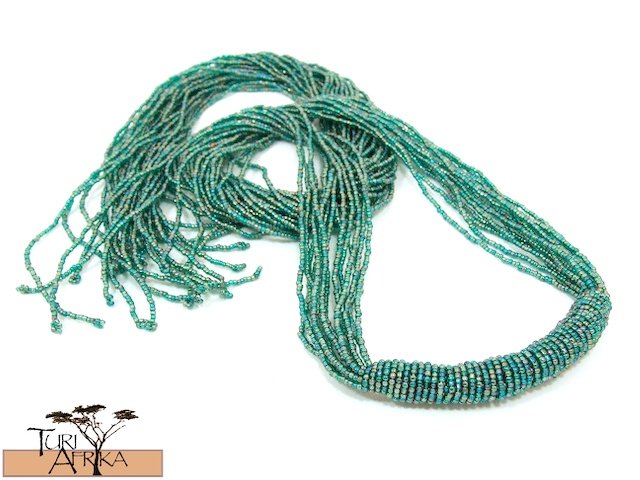 Product ID: 37 Beaded Belts / Necklace (Aqua Blue)