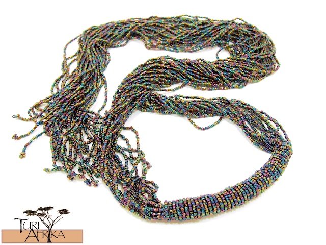 Product ID: 38 Beaded Belts / Necklace (Dark Blue)
