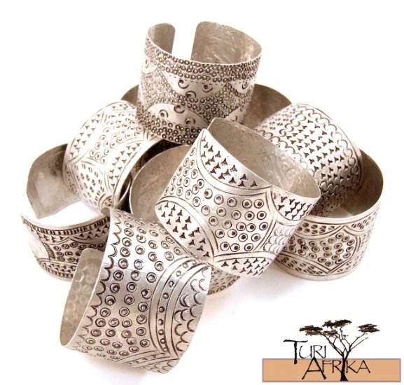 Product ID: 55 Etched Aluminum Bracelets (Sold Individually)