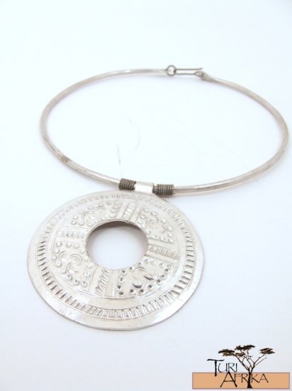 Product ID: 148 Aluminum Choker W/ Large Alum Disk W Hole In It