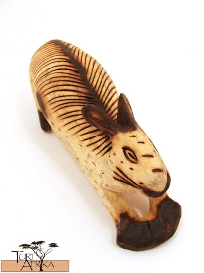 Product ID: 158 Wood and Burn Rabbit Sculpture