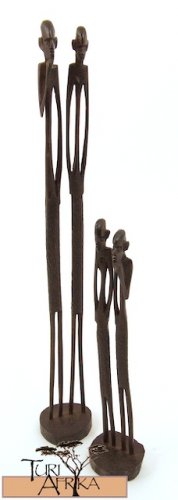 Product ID: 166 2 Men Sculpture Small (Smaller of 2 sculptures in Photo)(Sold Individually)