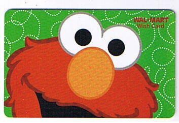 Walmart Collectible Gift Card - Elmo VL4069