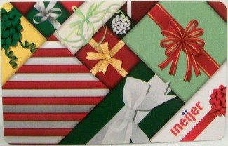 Meijer Collectible Gift Card - Presents 10971xx