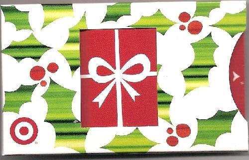 Target Collectible Gift Card - Merry Christmas Secret Message 1065
