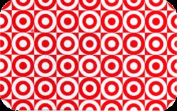Target Collectible Gift Card - Merchandise Return - Tiled Bullseye 0352 - USED