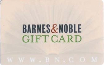 Barnes & Noble Collectible Gift Card - BNGENAF0096 - USED