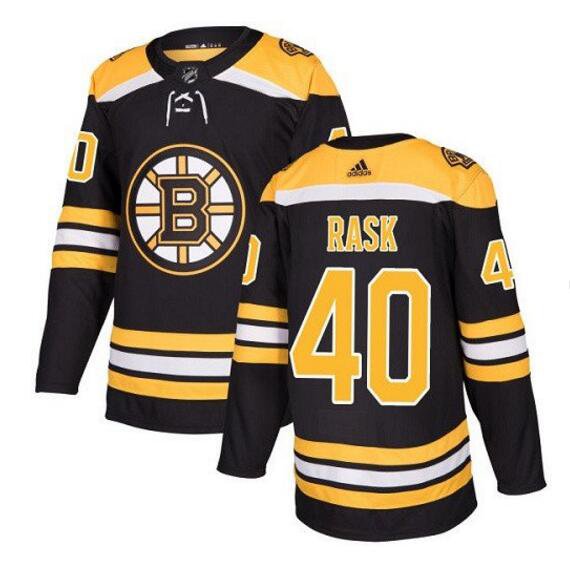 Tuukka Rask 40 Boston Bruins Player Men S Jersey Black