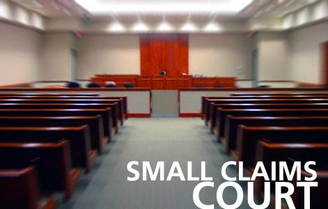 File for Small Claims up to $5,000 or Less