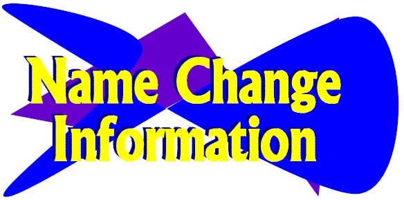 File for a Name Change Adult or Minor