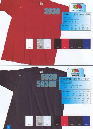 Fruit of the Loom 3930