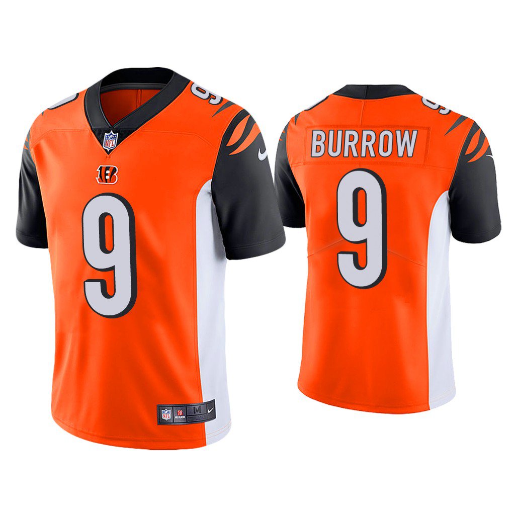 joe burrow orange jersey