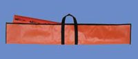 MM1681-Splint Carrying Case. Orange Vinyl, Zippered