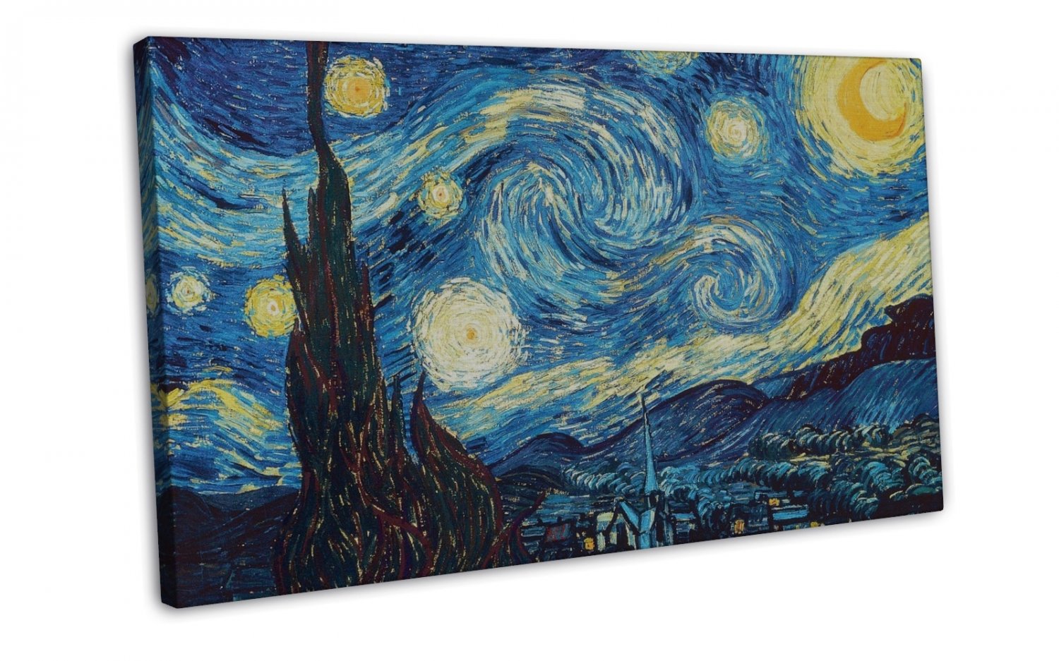 16. Винсент Ван Гог «Звёздная ночь», 1889.