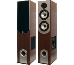 200 Watt 3-Way Bass Reflex Home Speakers