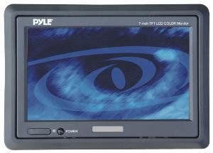 5.8'' TFT Monitor w/Headrest Frame Shroud & Universal Stand