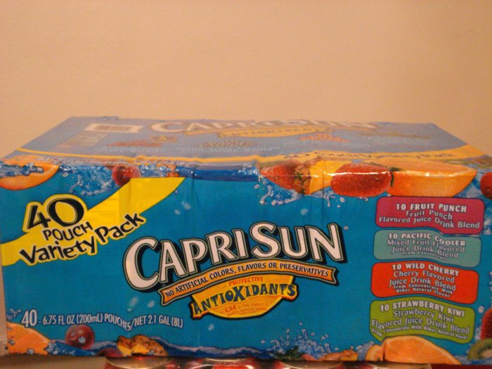 Capri Sun Variety Pack (40 Pouches)