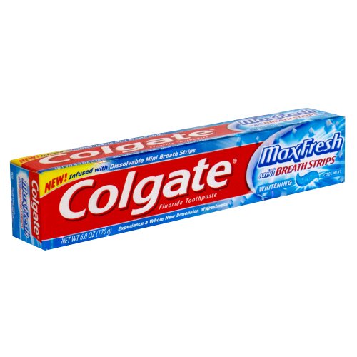 Colgate Max Fresh w/mini breath strips (2 pack)
