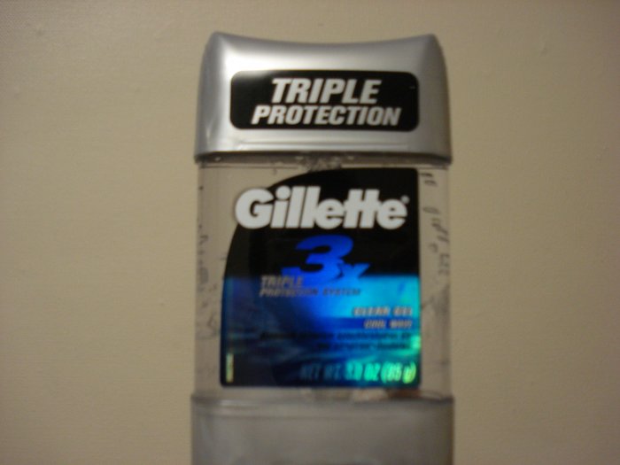 Gillette Triple Protection Clear Gel Deodorant