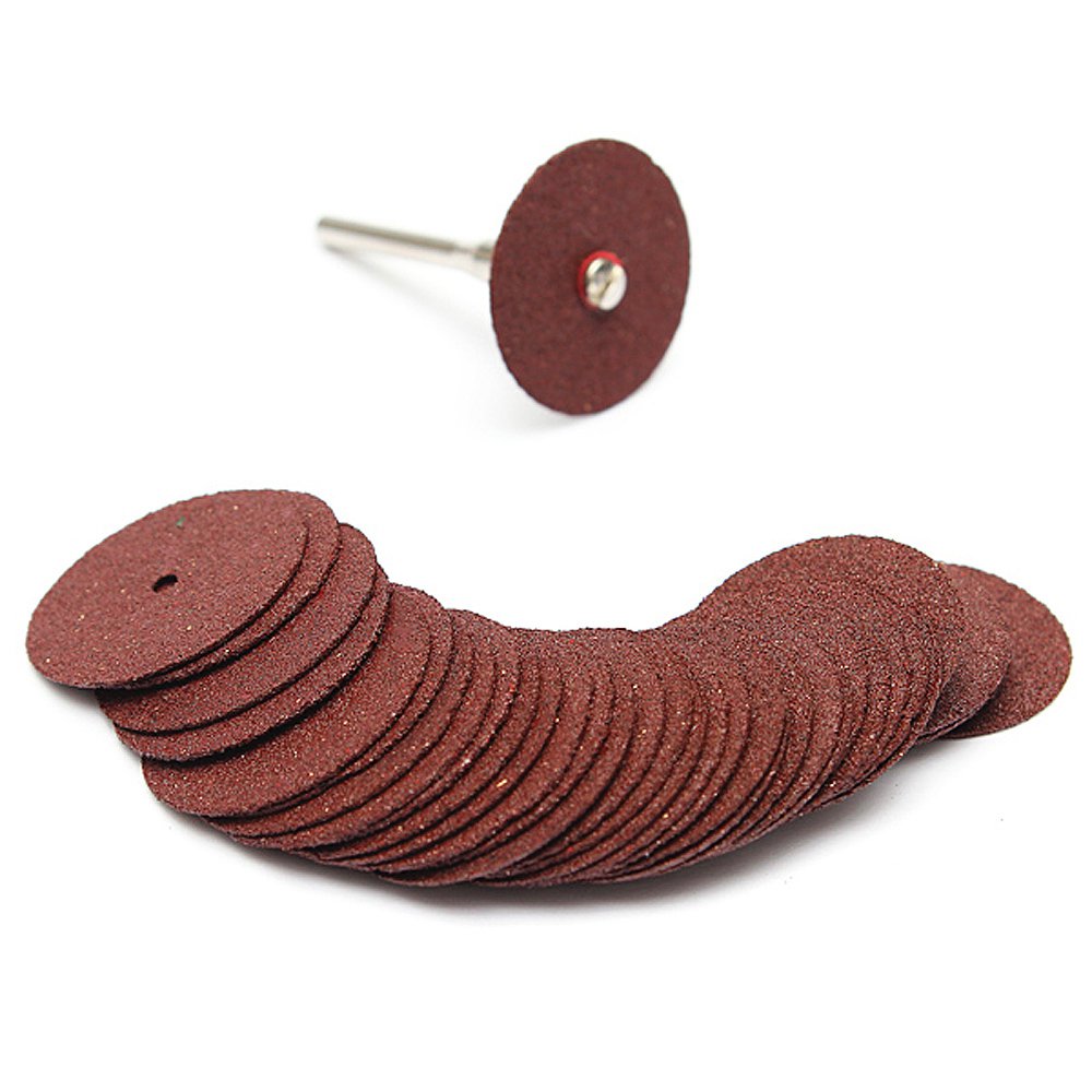 Cut Off Wheel Disc Resin Red Rotary Mandrel 1 8 HS Metal Fit Dremel