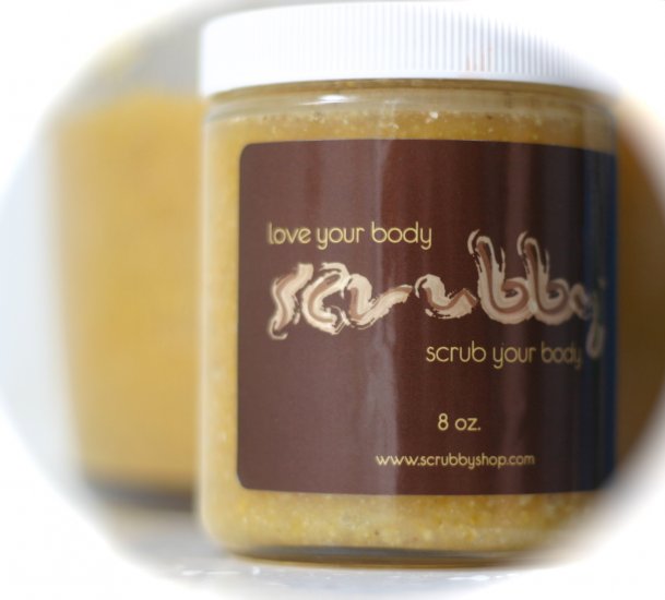 scrubby body scrub (no scent added) 8 oz.