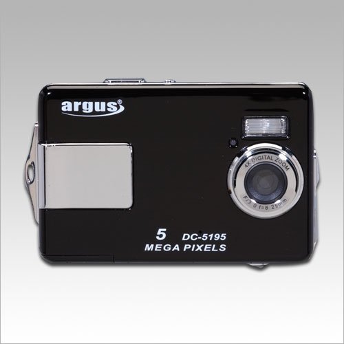 Argus DC5195 Digital Camera - 5.0 Megapixel, 4x Digital Zoom, 2.0" LCD