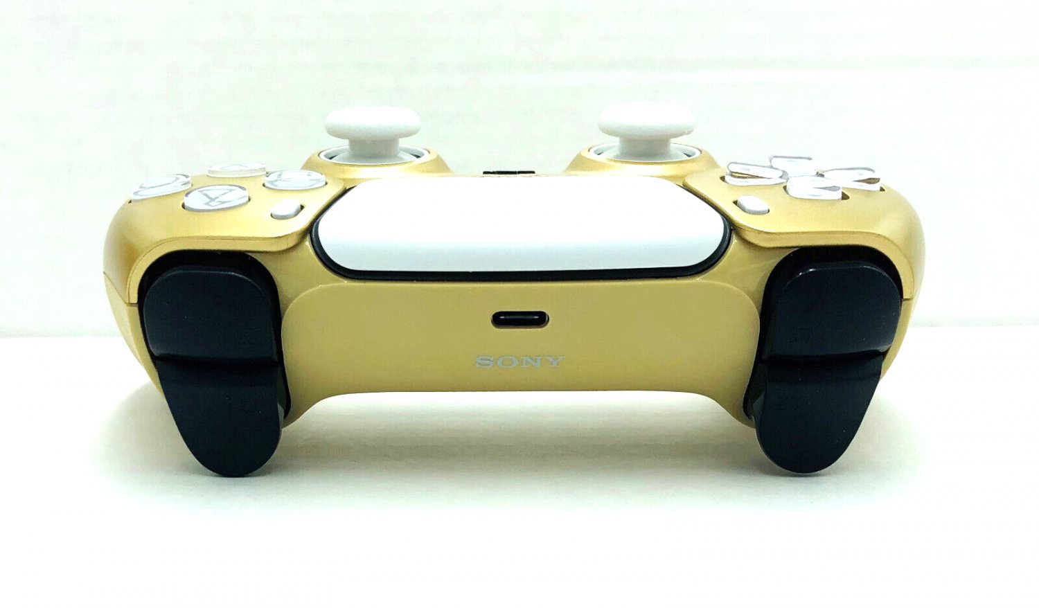 Custom Sony Dualsense Wireless Controller Playstation Ps Metallic Gold