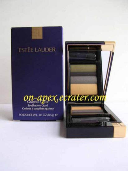 ESTEE LAUDER EYESHADOW QUAD #08 Urban Metals NIB